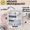 Katzenschutzaktivistin Geschenk Becher Tasse Gott Schuf Produktbild-Vorschau 3