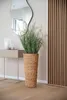 Vaso da fiori CLASSIC ROUND in giacinto d'acqua naturale Anteprima dell’immagine prodotto 2