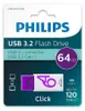 Philips USB Stick 64GB Speicherstick Click Series weiß pink Produktbild-Vorschau 19