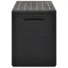 Skrzynia ogrodowa Living Store antracyt 116x44x55 cm Podgląd zdjęcia produktu 4