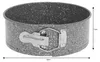 Klausberg Moule a pâtisserie antiadhésif de 18 cm KB7418 Voir les images du produit 2