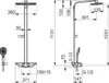 Hansa Emotion - Thermostat-Duschset, 360x220 mm, weiß / Produktbild-Vorschau 2