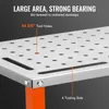 SucceBuy 36" x 18" ocelový svářecí stůl, přenosný pracovní Náhled obrázku produktu 5