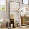 Koonmi 165 x 60 cm Standspiegel, robust Ganzkörperspiegel Produktbild-Vorschau 2