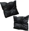 Two black cushions on a white background. Náhled obrázku produktu