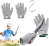 4 Paar Level 5 Schnittschutzhandschuhe kinder 10 jahre, Produktbild-Vorschau 1