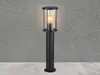 Globo Lighting Außenleuchte Edelstahl schwarz matt, 1x E27 Produktbild-Vorschau 3