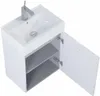 VBChome Badmöbel Set 45 cm Weiß Waschbecken mit Produktbild-Vorschau 2