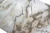 Tappeto motivo marmo con fibre lucide marrone beige argento Anteprima dell’immagine prodotto 3