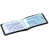 Boîte pour cartes de visite aspect cuir noir Voir les images du produit 5