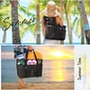 Strandtasche XXL Damen Badetasche Wasserdicht Mesh Beach Produktbild-Vorschau 6
