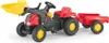 rolly toys Kid Trettraktor mit Schaufellader und Anhänger Produktbild-Vorschau 1