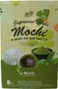 A product box for Japanese-style Mochi with Matcha flavor. Produktbild-Vorschau