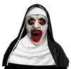 Maska jeptišky na Halloween latexová strašidelná horror Náhled obrázku produktu 1