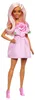 MATTEL Barbie - Poupée Fashionistas en robe rose HYT94 Voir les images du produit 6