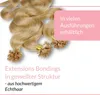 hair2heart Extensions Echthaar Bondings Gewellt - 25 Produktbild-Vorschau 3