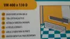 Mriežka vetracia dverná VMD, 400 x 130 mm, 2 ks, hnedá 0232 Náhľad obrázku produktu 7