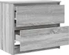 vidaXL TV-Schrank Grau Sonoma 60x35x54 cm Holzwerkstoff Produktbild-Vorschau 5