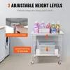 Arbeitstisch 91 x 60 x 82 cm Edelstahl Catering Produktbild-Vorschau 5