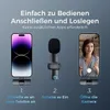 Kabelloses Lavaliermikrofon für iPhone – Android-Computer Produktbild-Vorschau 3