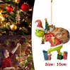 A collage showing Christmas decorations, including a Grinch ornament and a child decorating a Christmas tree. Produktbild-Vorschau