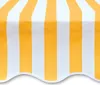 vidaXL Telo per tenda da sole giallo e bianco 4x3 m (senza Anteprima dell’immagine prodotto 11