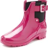 VIVANCE Gummistiefelette Herbststiefelette pink Größe 39 Produktbild-Vorschau 2