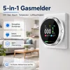 CO Melder 6 in 1, Kombi Gasdetektor und Rauchwarnmelder mit Produktbild-Vorschau 2