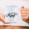 Huuraa Kaffeetasse King Krone 330ml Weiß Keramik Produktbild-Vorschau 3