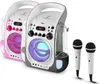 Kara Liquida Karaokeanlage CD USB MP3 Wasserstrahl LED 2x Produktbild-Vorschau 11