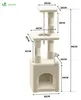 VOUNOT® Kratzbaum Klein, Katzenbaum für Katzen, Stabil Produktbild-Vorschau 7
