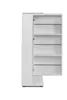 Schuhschrank Satos | weiß | 50 cm x 110 cm x 34 cm Produktbild-Vorschau 4