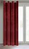 Vorhang RIA dunkeldunkelrot 140x250 cm  Ösen 10 Produktbild-Vorschau 2
