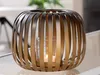 Gilde Windlicht, "Dogma", Metall, goldfarben, VE 2, H. 13 Produktbild-Vorschau 4