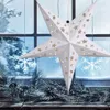 Grande Stella di Natale in carta colorata pieghevole Anteprima dell’immagine prodotto 5
