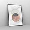 Gerahmtes Poster - Schwarzer Rahmen - Abstraktion Formen Produktbild-Vorschau 8