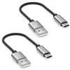 deleyCON USB-C Kabel im SET (2 Stück je 0,15m) 15cm Kurz Produktbild-Vorschau 1