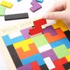 Tetris układanka puzzle drewniane klocki Montessori gra Podgląd zdjęcia produktu 13