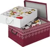 Weihnachtlicher XL Deko Karton mit Einsätzen für ca. 40 Produktbild-Vorschau 1