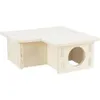 Domeček pro hlodavce TRIXIE se 4 přihrádkami 25x10x25 cm Náhled obrázku produktu 5