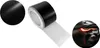 Autofolie Matt 10x50 cm - Schwarz Matt - Klebefolie Auto Produktbild-Vorschau 1