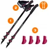 Wanderstöcke EVI ALPHA PLUS Wild Blossom 64-140 cm rosa Produktbild-Vorschau 3