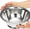 COM-FOUR® 2x Küchensieb aus Edelstahl - klassisches Produktbild-Vorschau 5