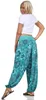 Haremshose Damen Sommerhose luftig weites Bein BOHO Hose Produktbild-Vorschau 9