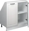Vicco Dachschrägenschrank Rion, mit 2 Türen, Weiß Produktbild-Vorschau 4
