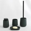 MSV Badezimmer Set, 3-teiliges Badzubehör aus Keramik Produktbild-Vorschau 4