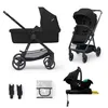 Kinderkraft NEWLY, cochecito 4 en 1 con portabebés MINK PRO Vista previa de la imagen del producto 1
