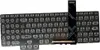 A black keyboard circuit board with a flexible ribbon cable attached. Produktbild-Vorschau