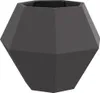 vidaXL Pflanzkübel Schwarz 75 x 75 x 60 cm Stahl Produktbild-Vorschau 1