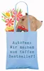 Mr. & Mrs. Panda Jutebeutel Spruch Autorin Kaffee - Sky Produktbild-Vorschau 3